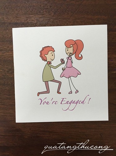 Thiệp in You're Engaged!