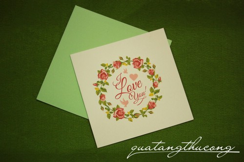 Thiệp in I love you