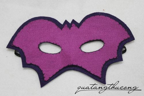 Mặt nạ vải nỉ batman kiểu 2