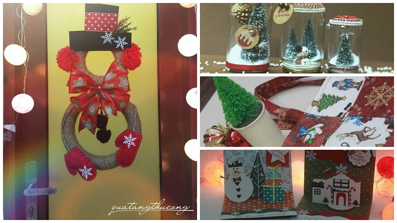Những món quà tặng thủ công độc đáo cho Giáng sinh