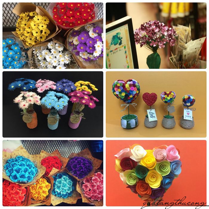 Hoa giấy - Hoa yêu thương 20-11