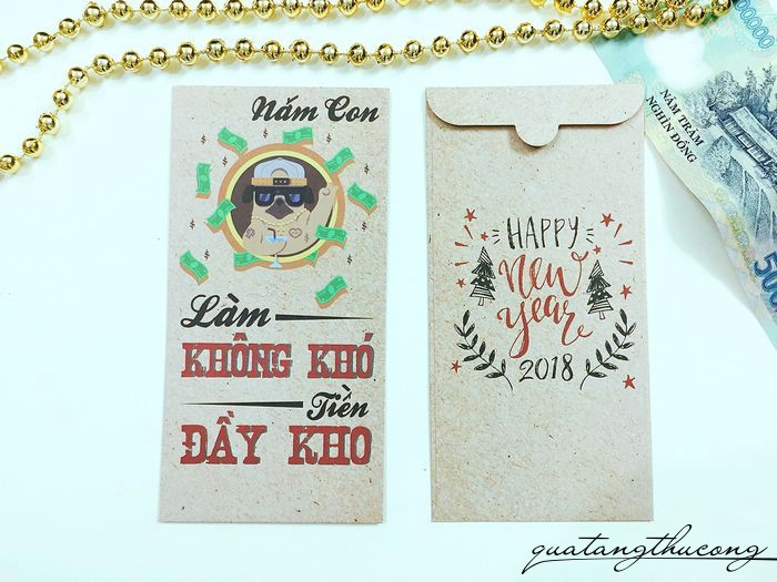 Bao lì xi handmade mẫu làm không khó tiền đầy kho 2