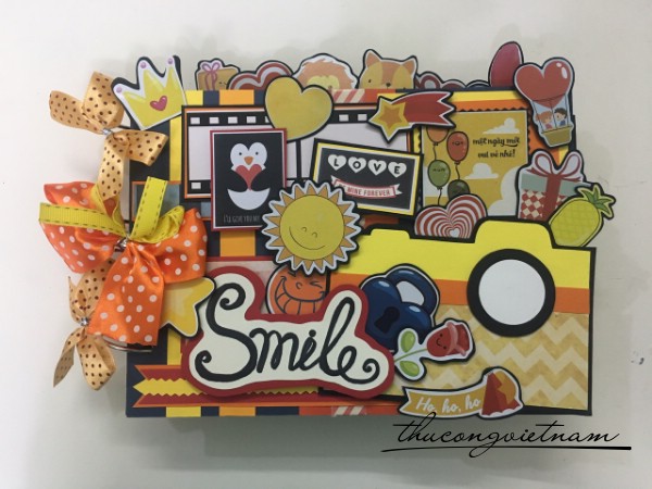 Album scrapbook tình yêu mẫu 3