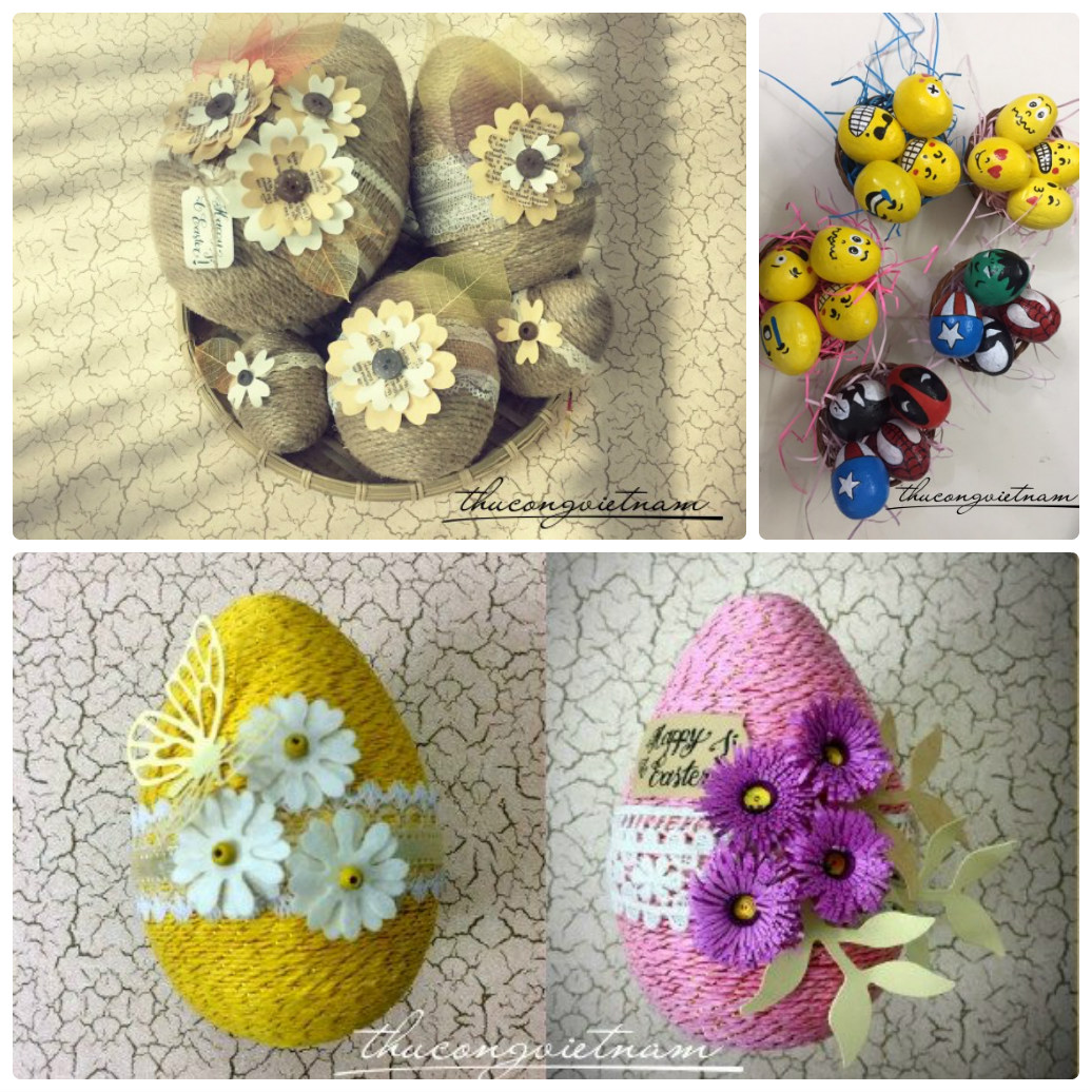 Giới thiệu những quả trứng đáng yêu cho ngày Lễ Phục Sinh