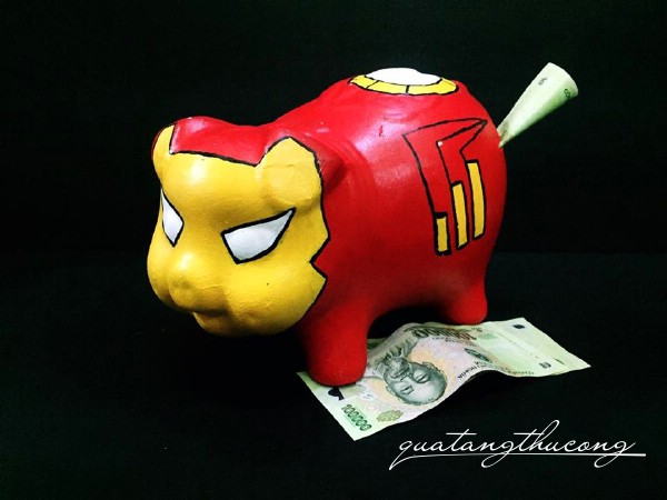 Heo đất Iron man
