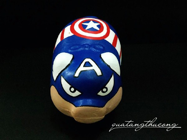 Heo đất Captain America