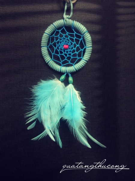 Vòng dreamcatcher tròn 5cm mẫu 2