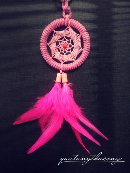 Vòng dreamcatcher tròn 5cm mẫu 4