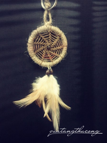 Vòng dreamcatcher tròn 5cm mẫu 6