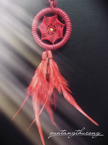 Vòng dreamcatcher tròn 5cm mẫu 8