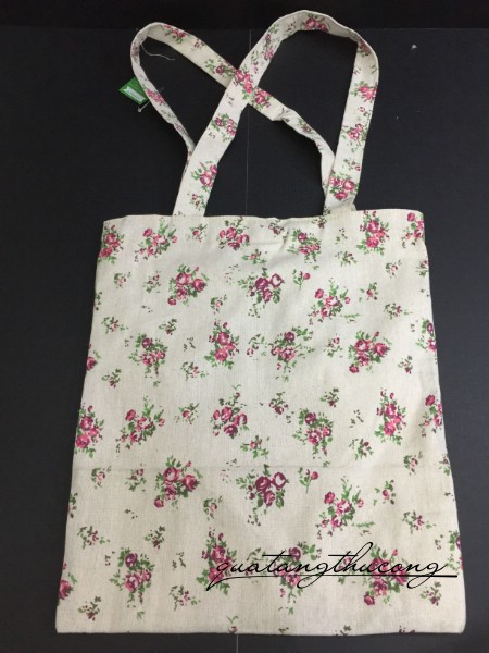 Túi tote vải vintage 35x40cm mẫu 1