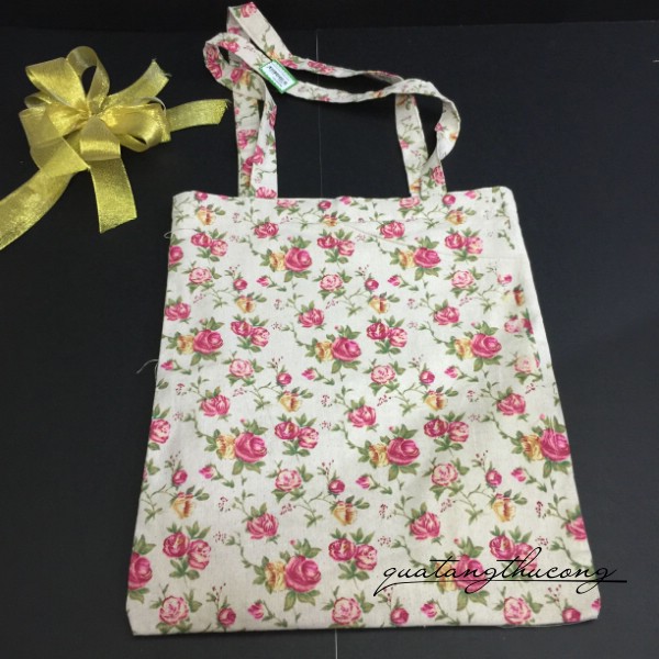 Túi tote vải vintage 35x40cm mẫu 5