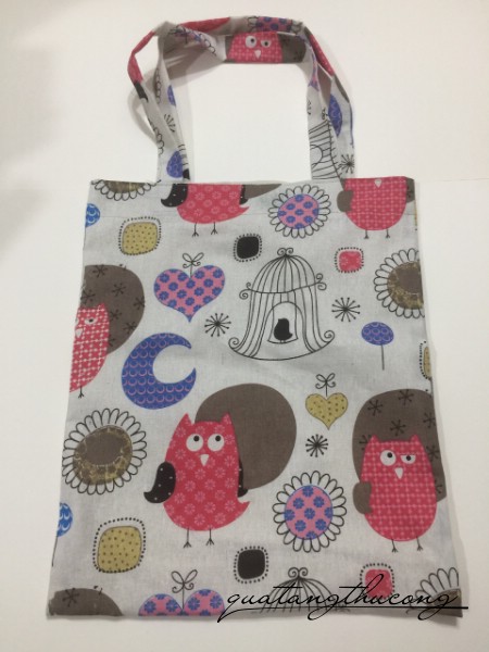 Túi tote vải vintage 35x40cm mẫu 14