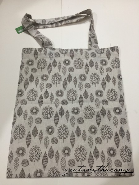  Túi tote vải vintage 35x40cm mẫu 22