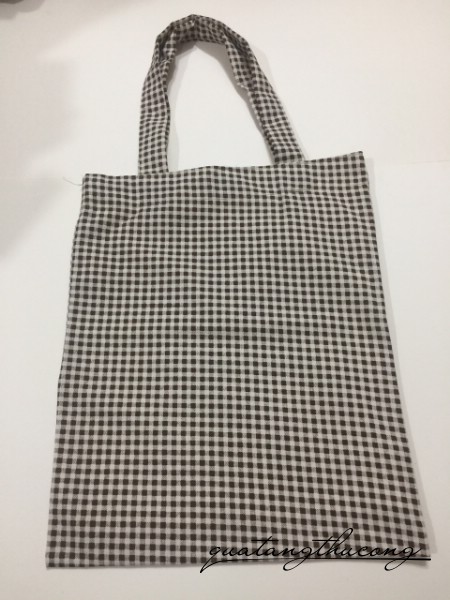  Túi tote vải vintage 35x40cm mẫu 27