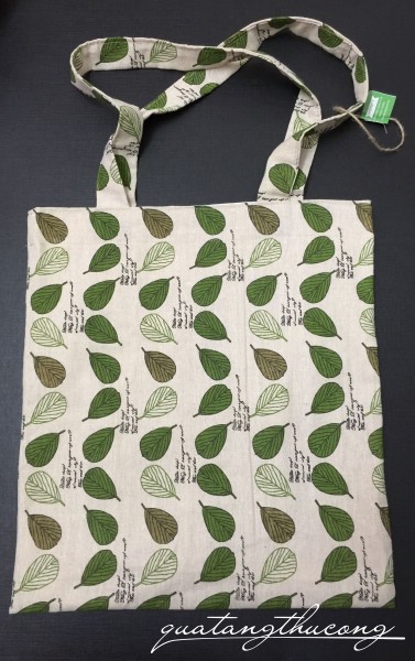  Túi tote vải vintage 35x40cm mẫu 33