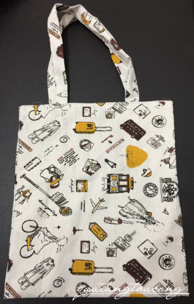  Túi tote vải vintage 35x40cm mẫu 37