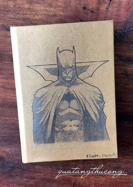 Sổ vẽ tay Batman