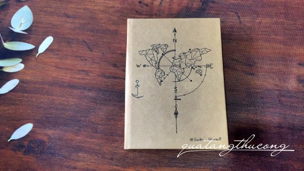 Sổ vẽ tay hướng đông, tây, nam, bắc