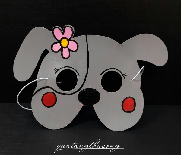 Mặt nạ giấy 2D con cún
