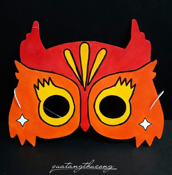 Mặt nạ giấy 2D cú mèo