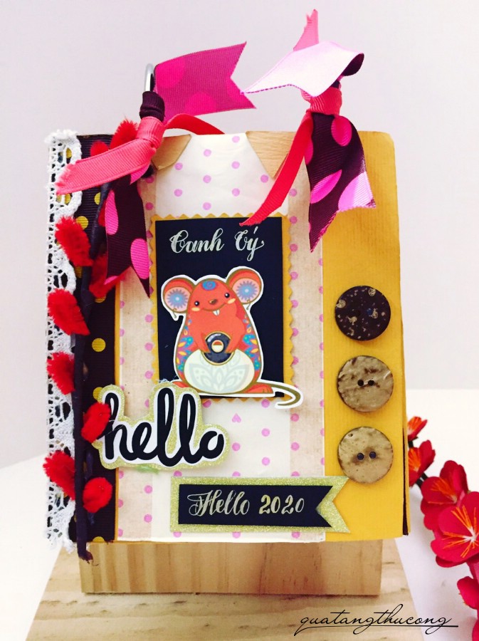Bộ lịch Handmade 2020 mẫu 2