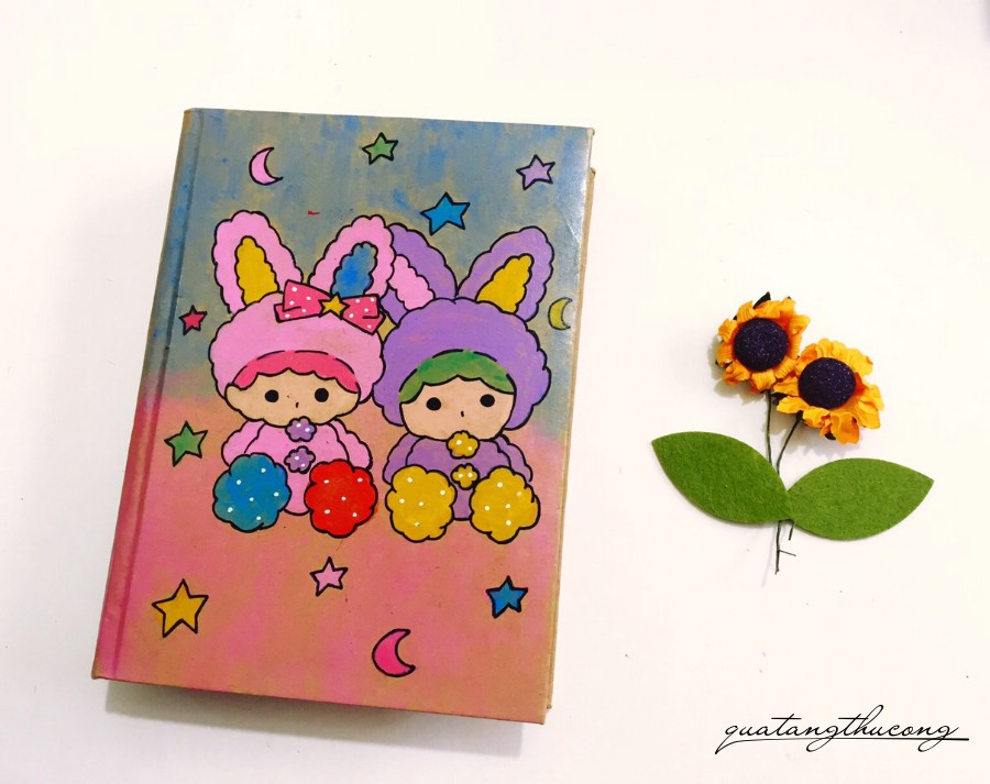 Sổ vẽ tay Baby thỏ