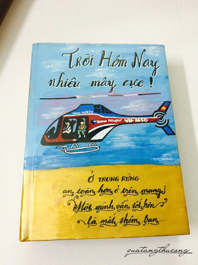 Sổ vẽ tay màu - 
