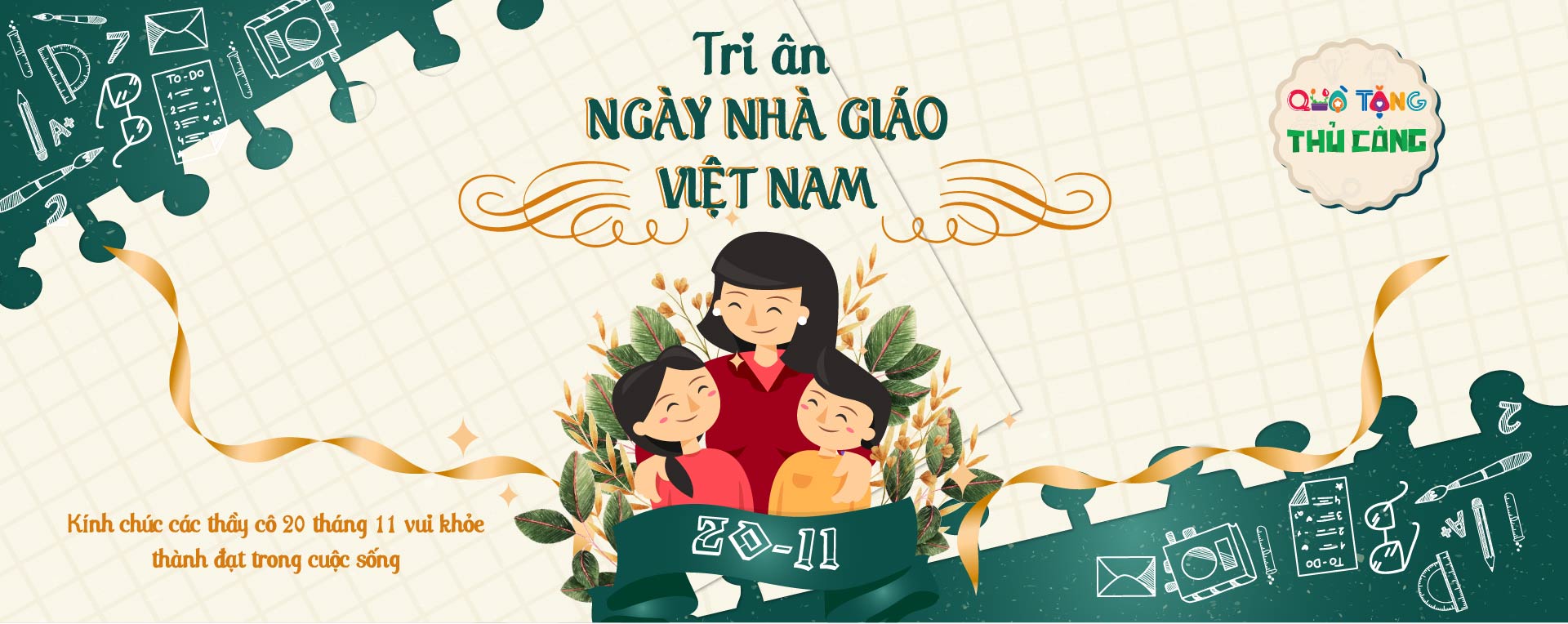 Tặng gì cho thầy cô đây?