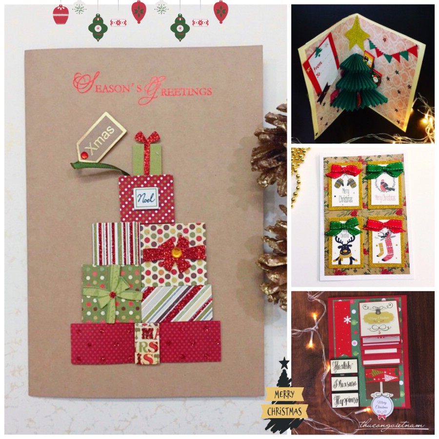 Thiệp Handmade Giáng sinh