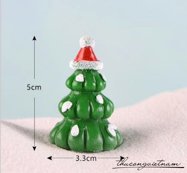 Cây Thông Nón Đỏ 3.3*5cm