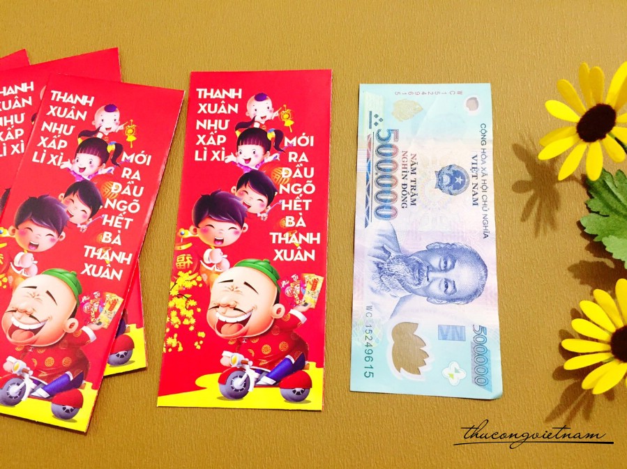 Bao lì xì mẫu 