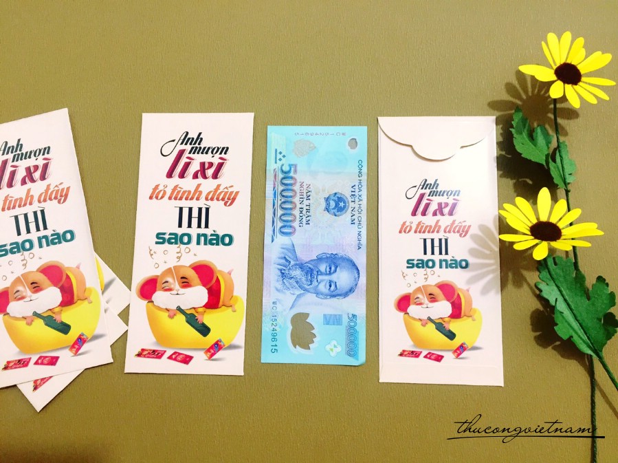 Bao lì xì mẫu 