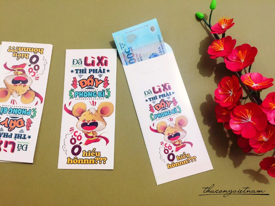 Bao lì xì mẫu 