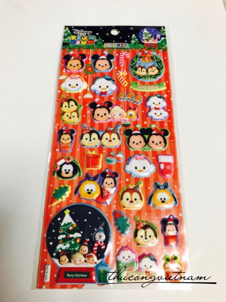 Sticker Nổi Giáng Sinh Mẫu 2