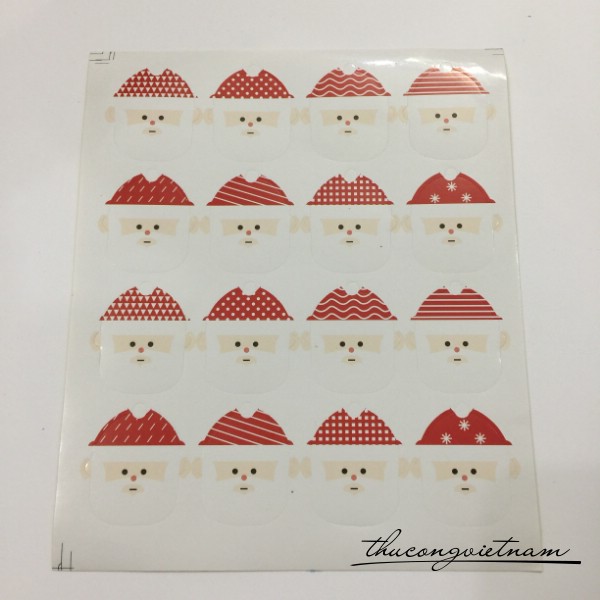 Sticker Giáng Sinh Mẫu 24