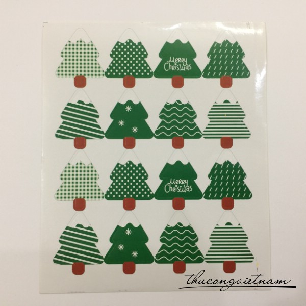 Sticker Giáng Sinh Mẫu 26