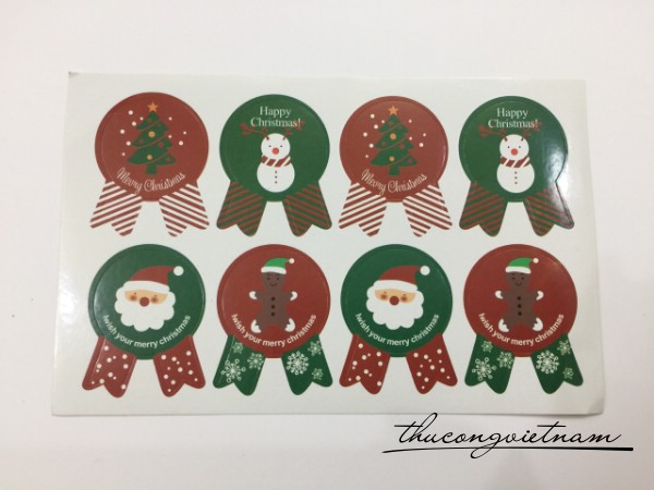 Sticker Giáng Sinh Mẫu 15