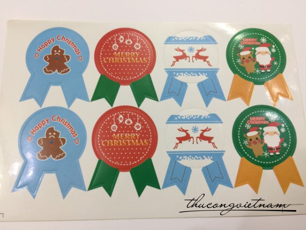 Sticker Giáng Sinh Mẫu 16
