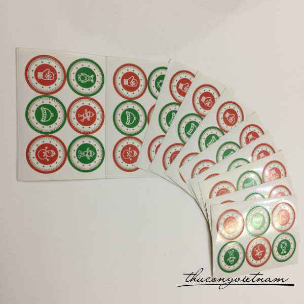 Sticker Giáng Sinh Mẫu 22