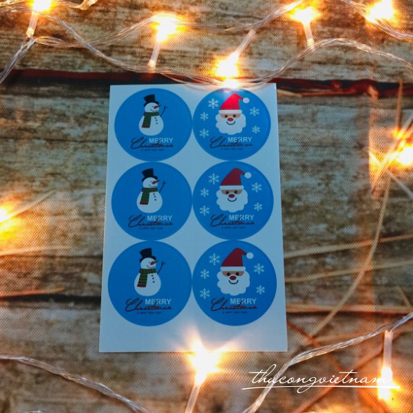 Sticker Giáng Sinh Mẫu 35