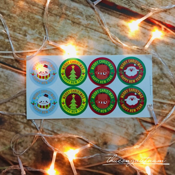 Sticker Giáng Sinh Mẫu 54