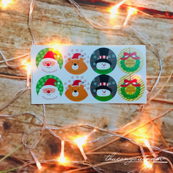 Sticker Giáng Sinh Mẫu 53