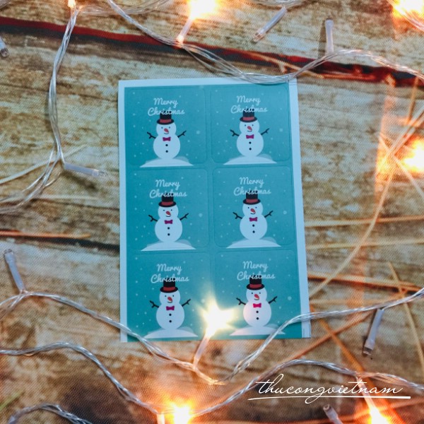 Sticker Giáng Sinh Mẫu 38