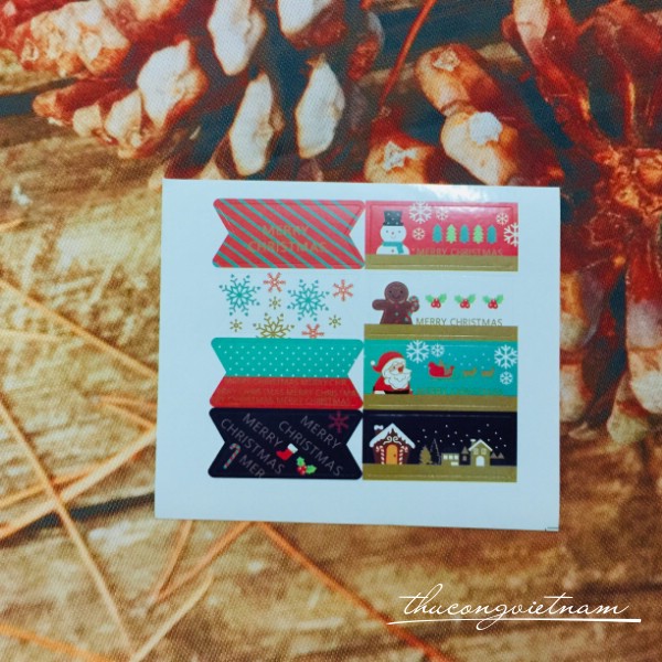 Sticker Giáng Sinh Mẫu 43
