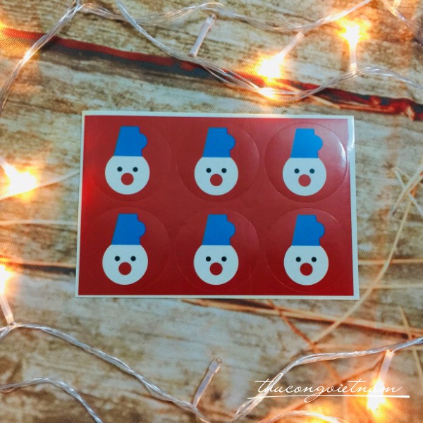 Sticker Giáng Sinh Mẫu 37