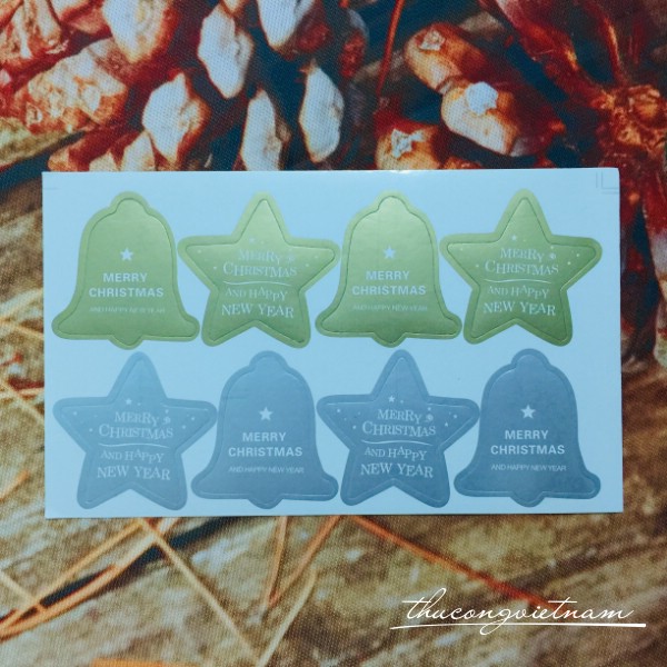 Sticker Giáng Sinh Mẫu 61