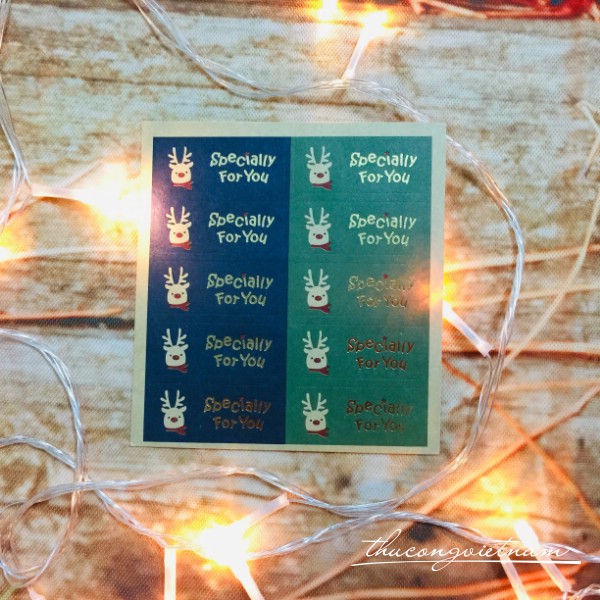 Sticker Giáng Sinh Mẫu 51