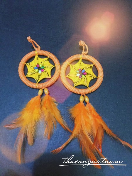 Dreamcatcher tròn 5cm mẫu 5