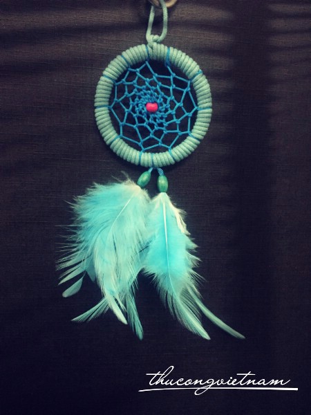 Dreamcatcher tròn 5cm mẫu 2